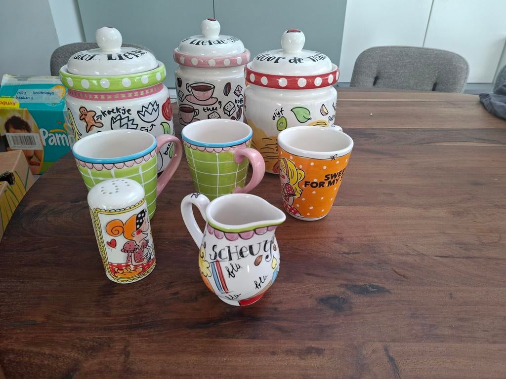 Blond Amsterdam Servies - Alles in één koop, Huis en Inrichting, Ophalen of Verzenden, Zo goed als nieuw, Keramiek, Compleet servies