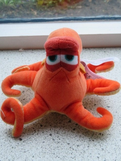 Octopus inktvis Hank de Septopus Disney film Finding Dory, Ophalen of Verzenden, Zo goed als nieuw, Overige typen, Disney