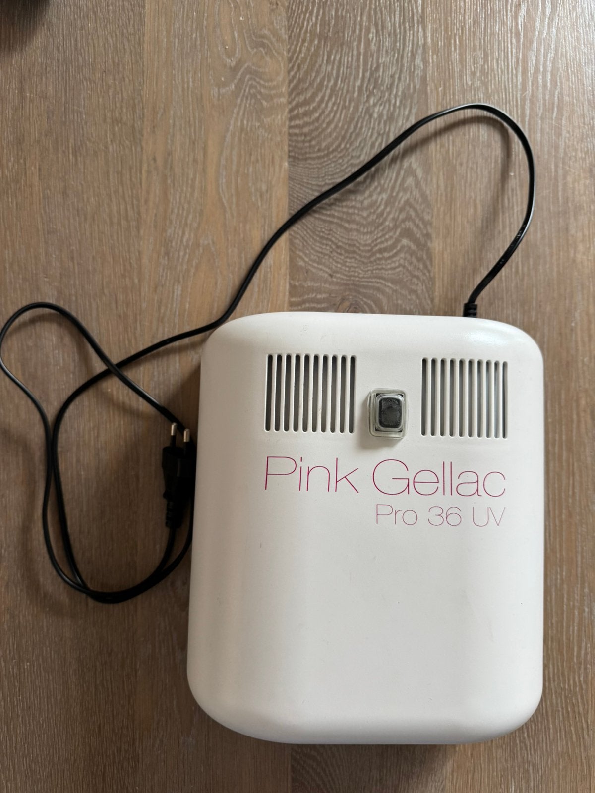 Pink gellac UV lamp, Ophalen of Verzenden, Zo goed als nieuw, Hand- en Voetverzorging