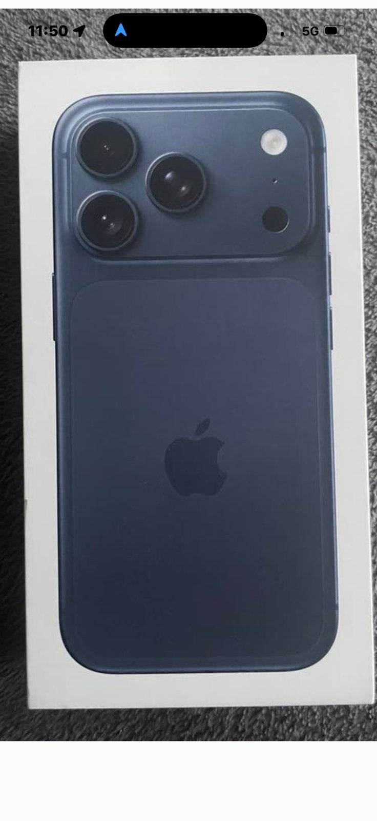 Iphone 17 pro 256 gb nieuw in doos, Ophalen of Verzenden, Zo goed als nieuw, Zwart, 256 GB