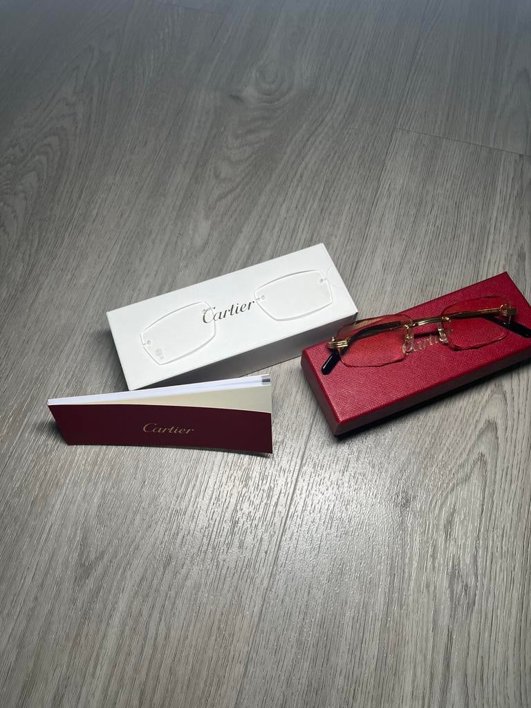 Cartier bril origineel, Ophalen of Verzenden, Zo goed als nieuw, Overige materialen