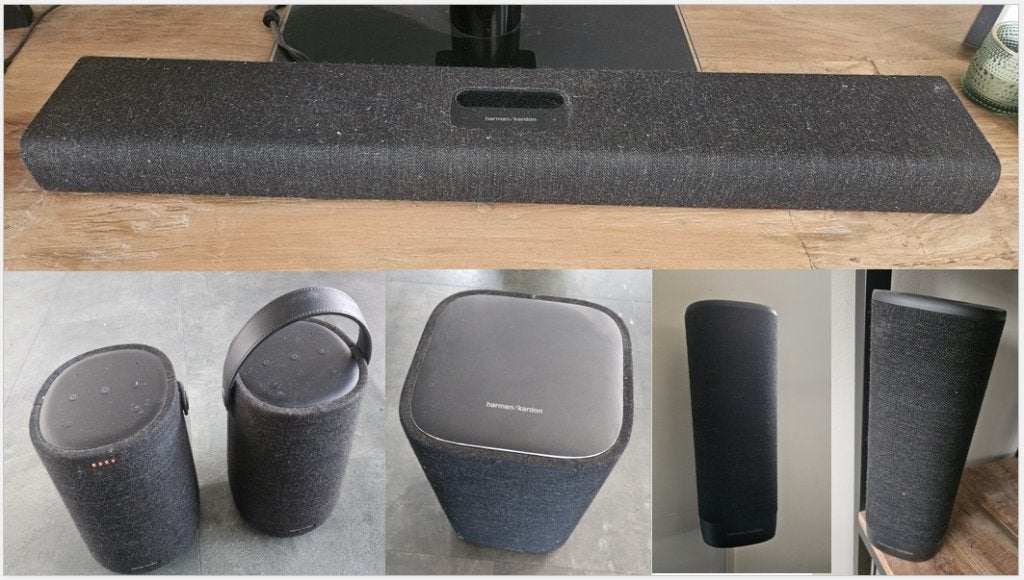 Surround home cinemaset Harman Kardon Citaton, Audio, Tv en Foto, Luidsprekers, Ophalen of Verzenden, Zo goed als nieuw, 60 tot 120 watt