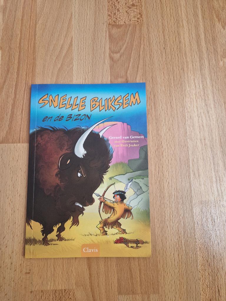 Snelle Bliksem en de bizon, Boeken, Kinderboeken | Jeugd | onder 10 jaar, Nieuw, Fictie algemeen, Ophalen of Verzenden
