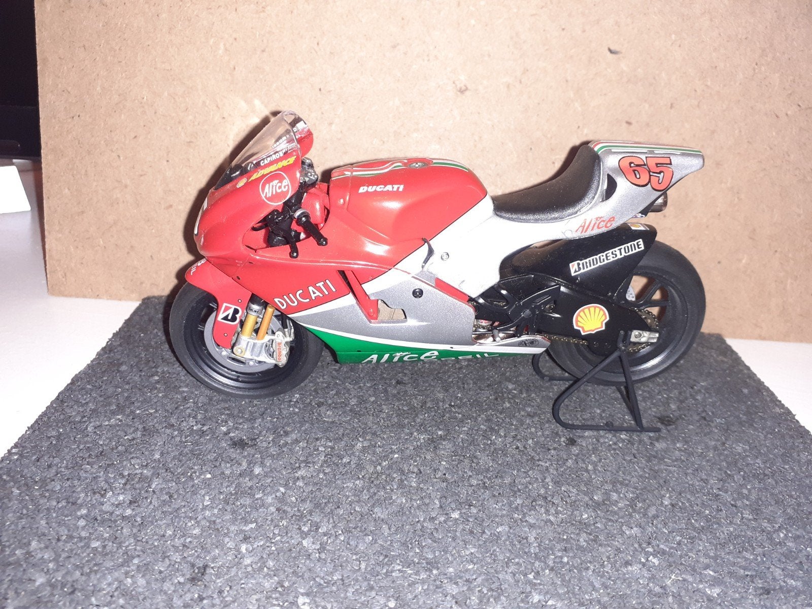 Ducati desmo cappirossi, Ophalen of Verzenden, Gebruikt, 1:9 t/m 1:12, Motor