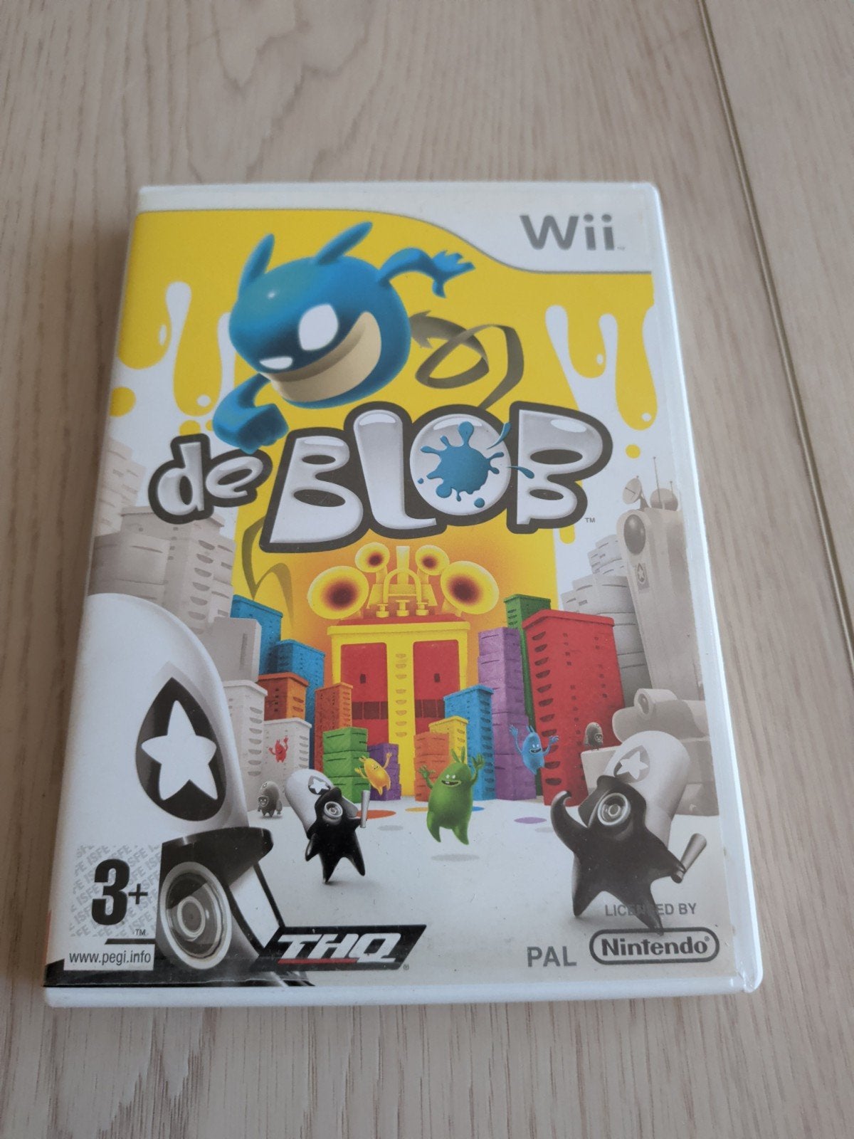 De Blob Wii, Avontuur en Actie, Ophalen of Verzenden, Zo goed als nieuw, 3 spelers of meer