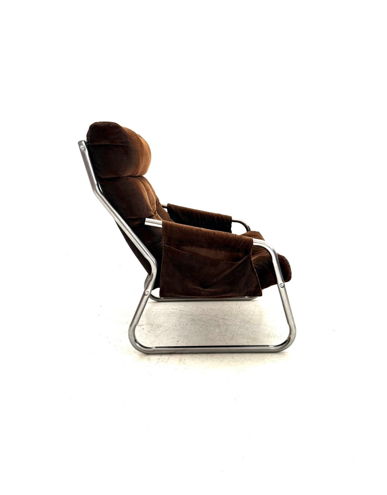 Vintage buisframe fauteuil, Gillis Lundgren, Ikea ‘70, Ikea, Ikea, Ikea, Ophalen of Verzenden