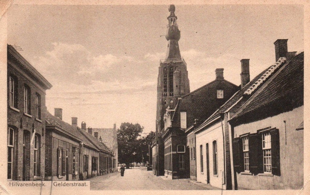 Ansichtkaart Hilvarenbeek, Verzenden, Noord-Brabant