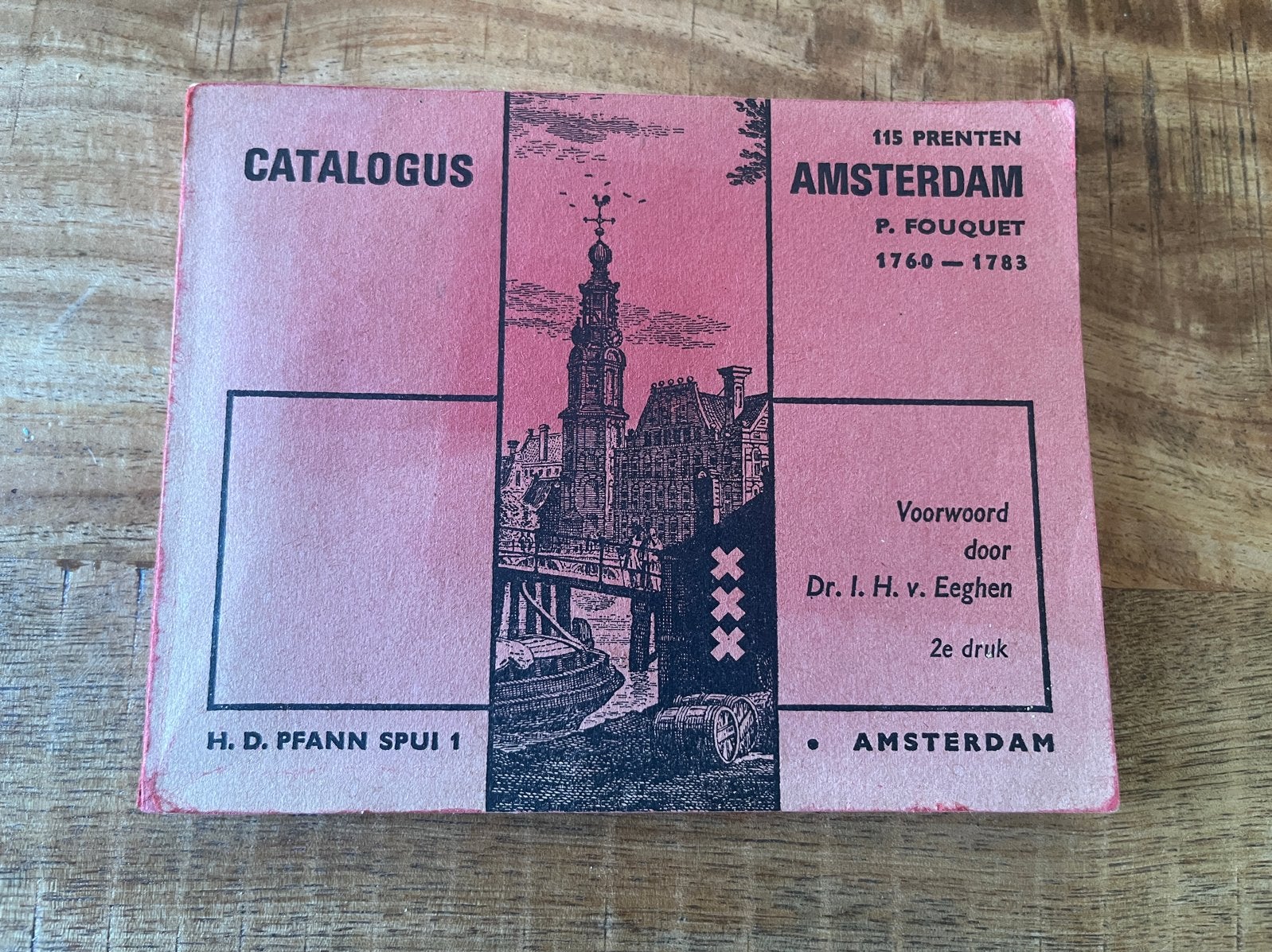 Catalogus Amsterdam 1760-1783 - 15 Prenten P. Fouquet, Ophalen of Verzenden, Gelezen, Overige onderwerpen