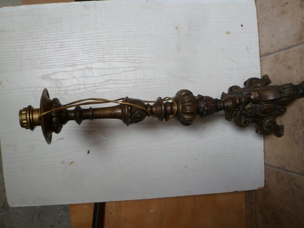 Bronzen lampvoet, Verzenden, Minder dan 50 cm