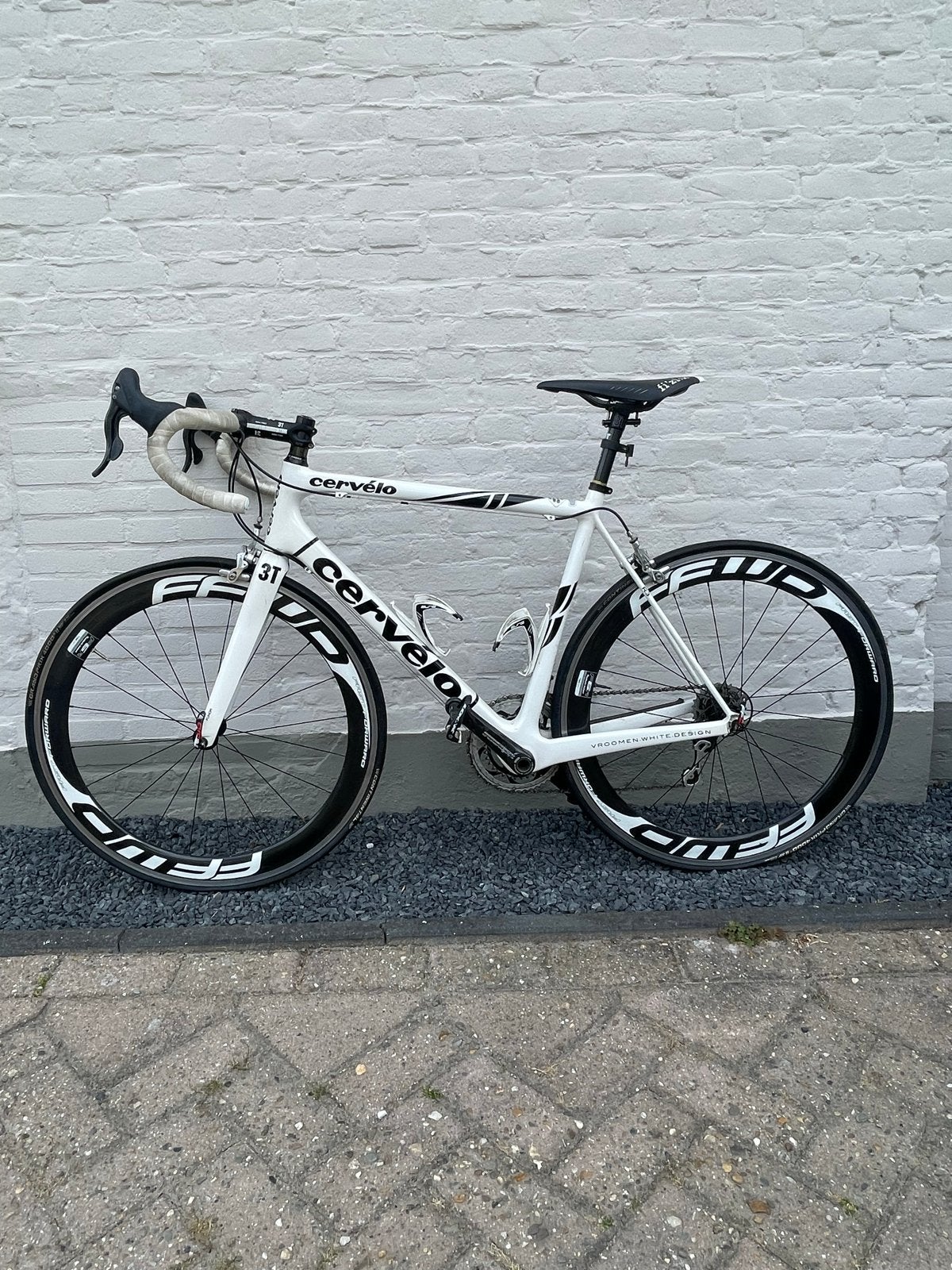 Cervelo racefiets, Fietsen en Brommers, Carbon, Meer dan 20 versnellingen, 53 tot 57 cm, Ophalen