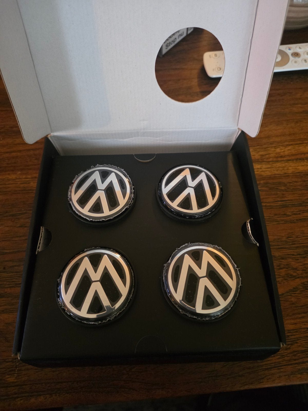 56 mm Zwevende VW Logo Naafdoppen - Nieuw, Ophalen, Nieuw