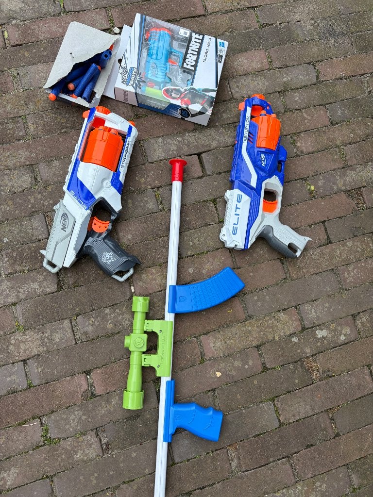 Nerf divers, Ophalen, Gebruikt