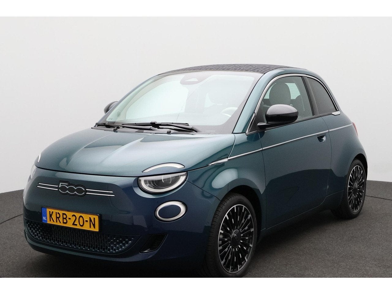 Fiat 500C La Prima 42 kWh Cabrio / 2+6 Jaar Garantie / ACTIE, Auto's, Automaat, Gebruikt, 118 pk, Cabriolet