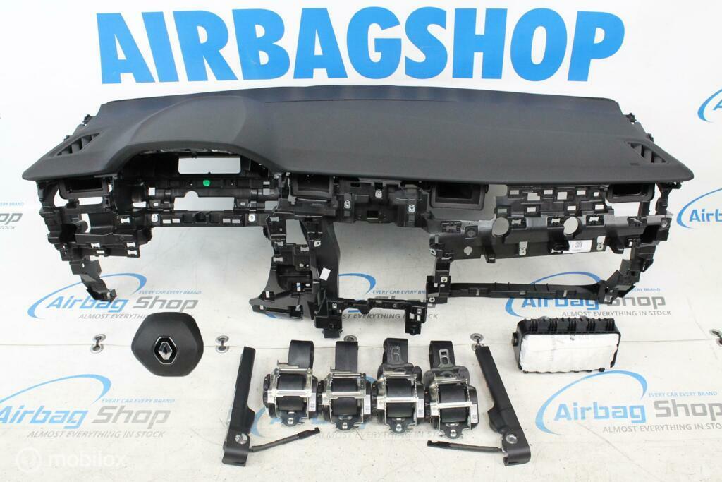 Airbag set - Dashboard zwart Renault Captur (2019-heden)