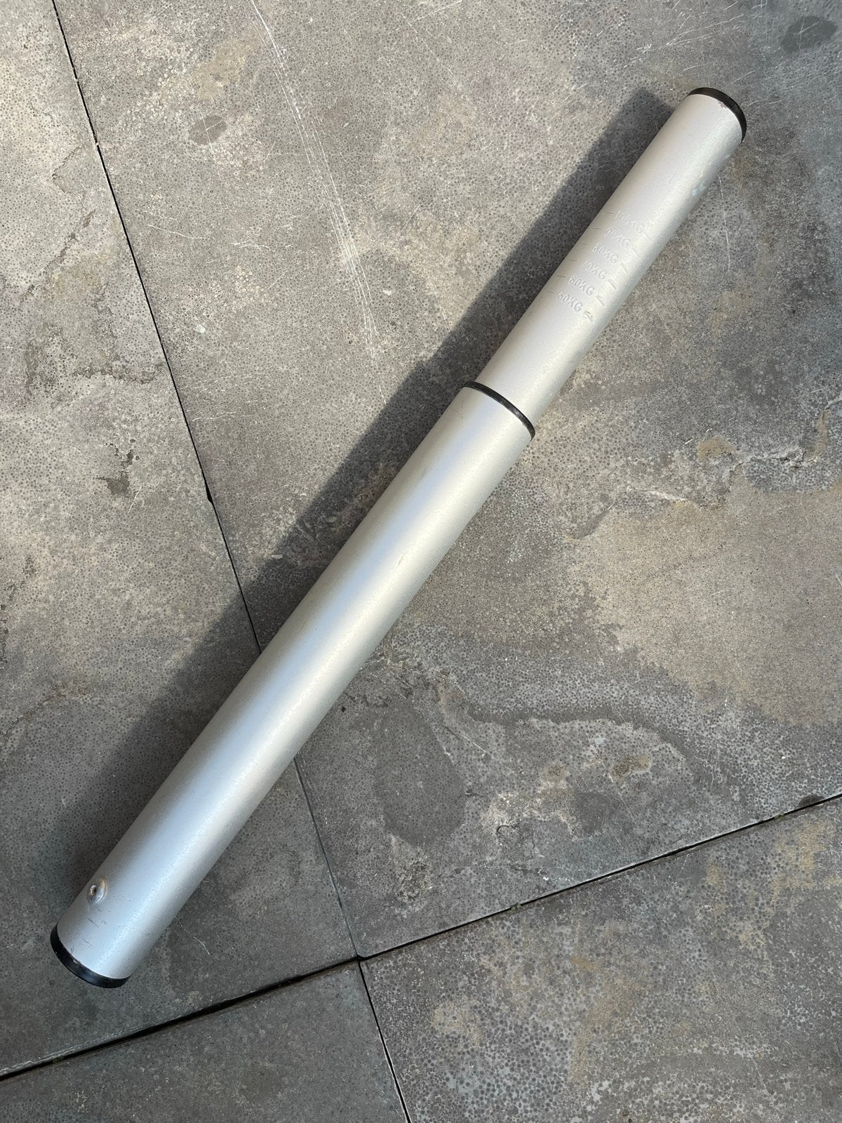 DWS aluminium disselweger 50-100KG, Ophalen, Zo goed als nieuw