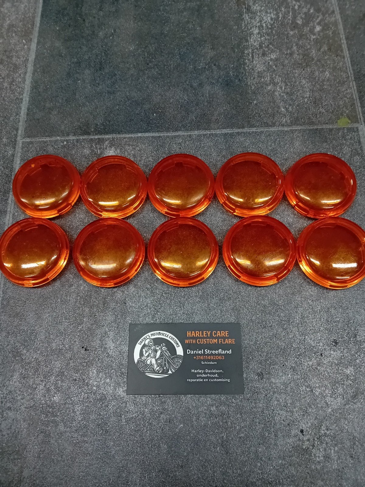 Harley Davidson lensjes knipperlicht, Ophalen of Verzenden