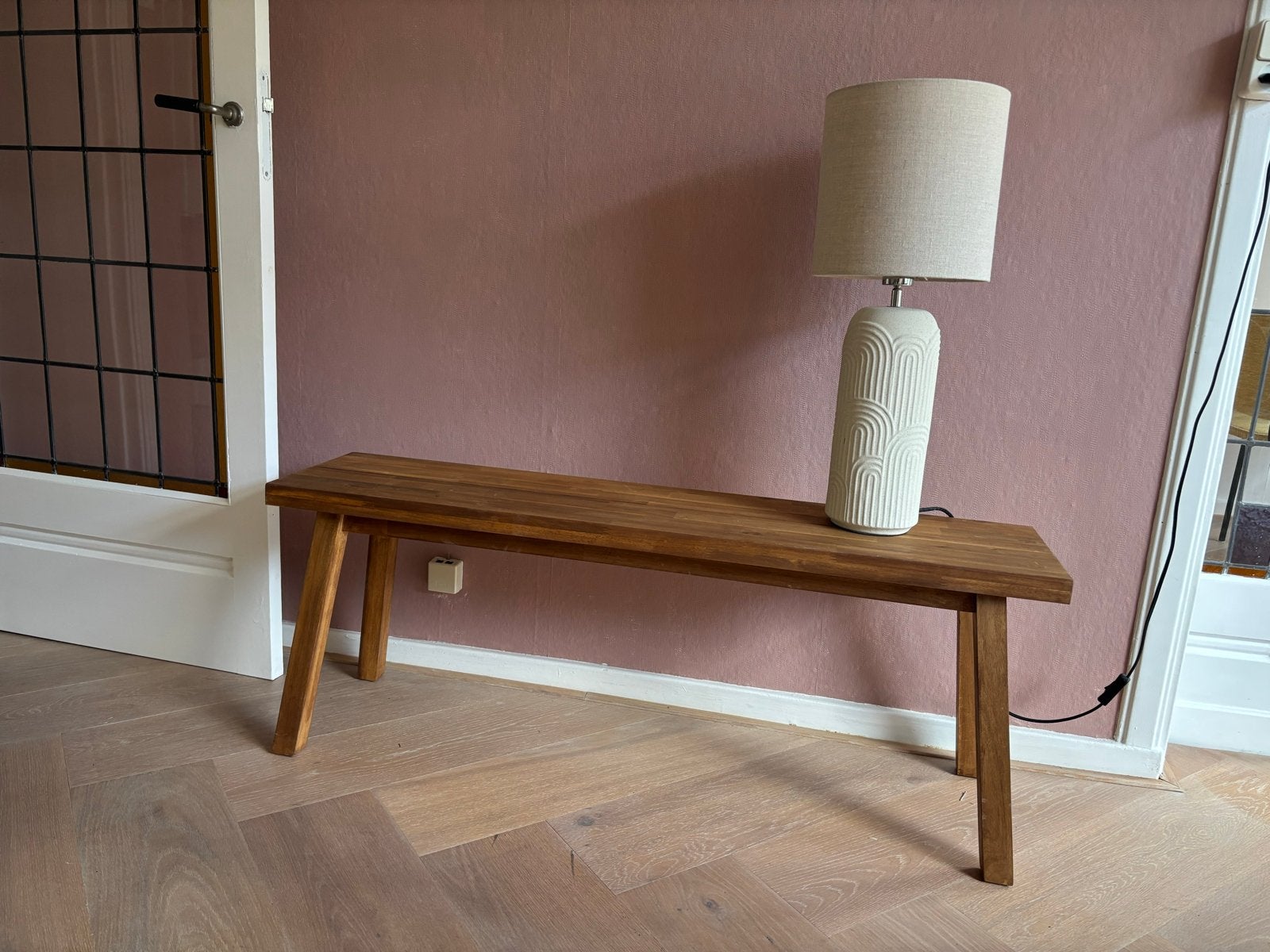 IKEA houten bankje - veelzijdig en stijlvol, Ophalen