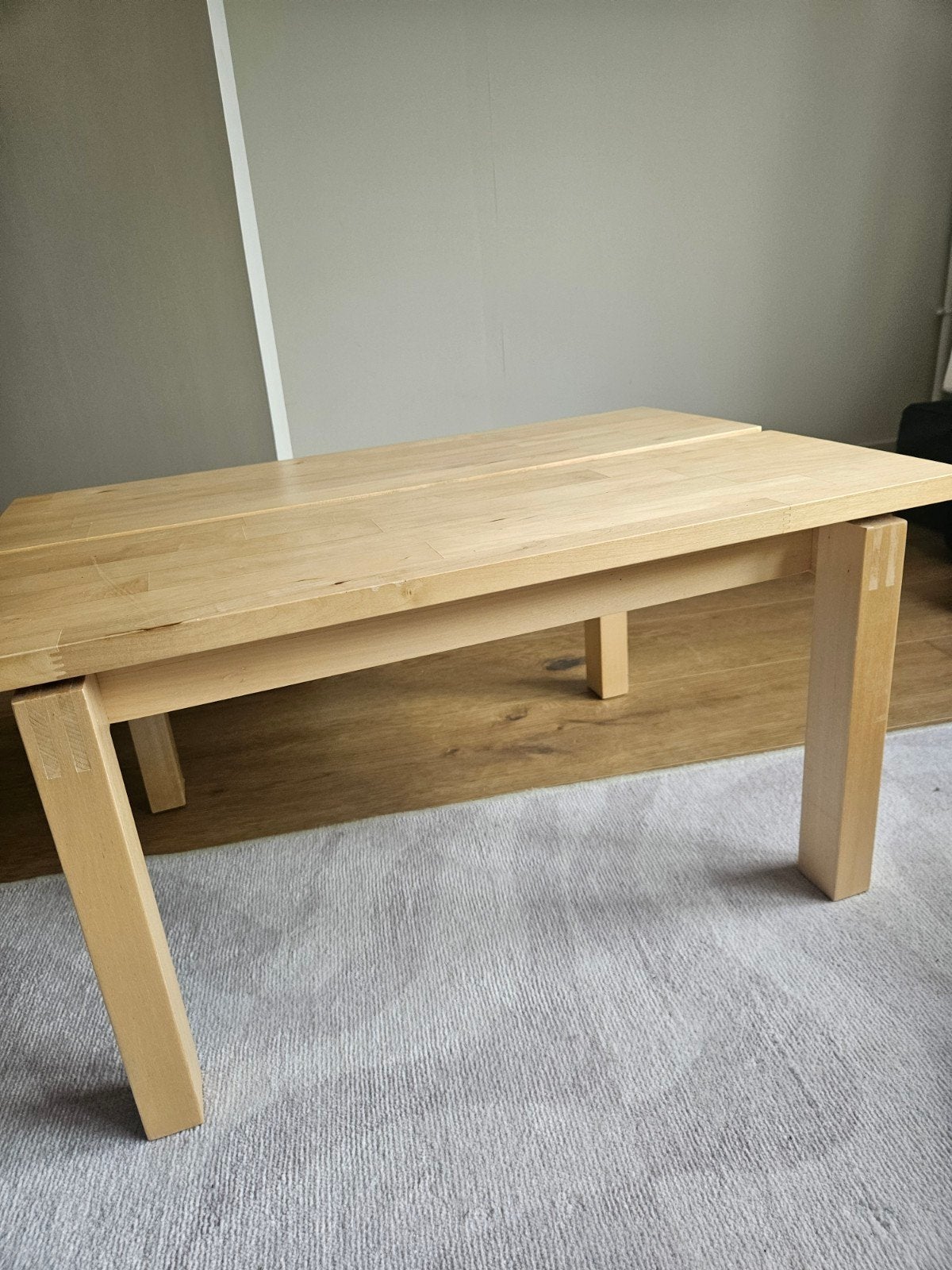 2 stuks Ikea Liden tafeltjes (laag) 65x44x33 cm, Ophalen, Minder dan 50 cm, Gebruikt, 50 tot 100 cm