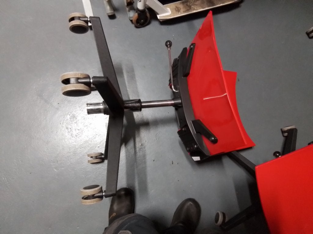 4 stuks rode eetkamerstoelen/ bureaustoelen, Ophalen, Gebruikt, Rood, Bureaustoel
