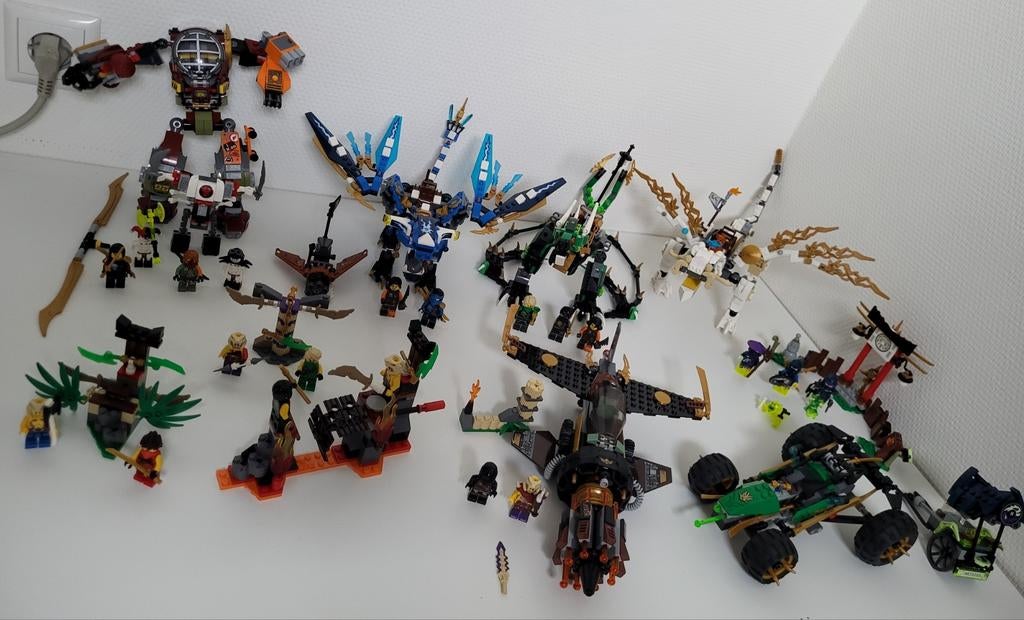 Lego Ninjago, Movie, Nexo Knights, Gebruikt, Lego, Overige typen, Ophalen of Verzenden