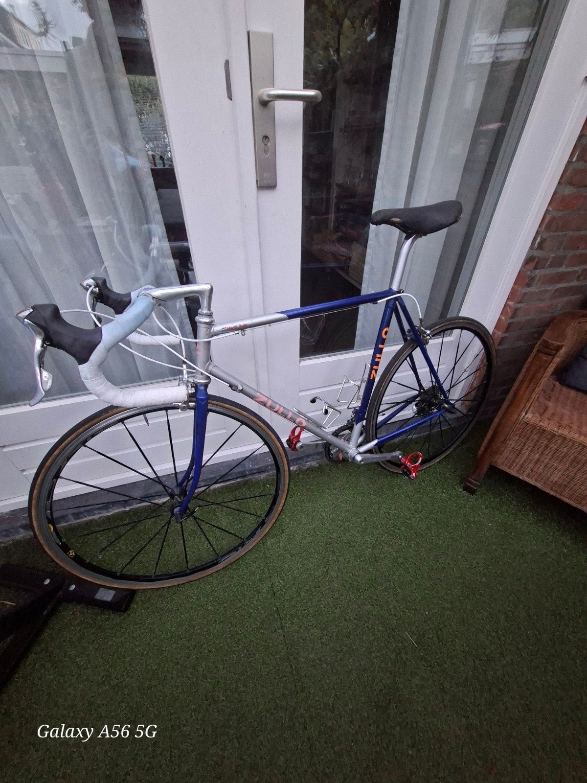 Zullo Shimano Dura-Ace racefiets - TVM team editie, Fietsen en Brommers, 28 inch, Gebruikt, Staal, 57 tot 61 cm