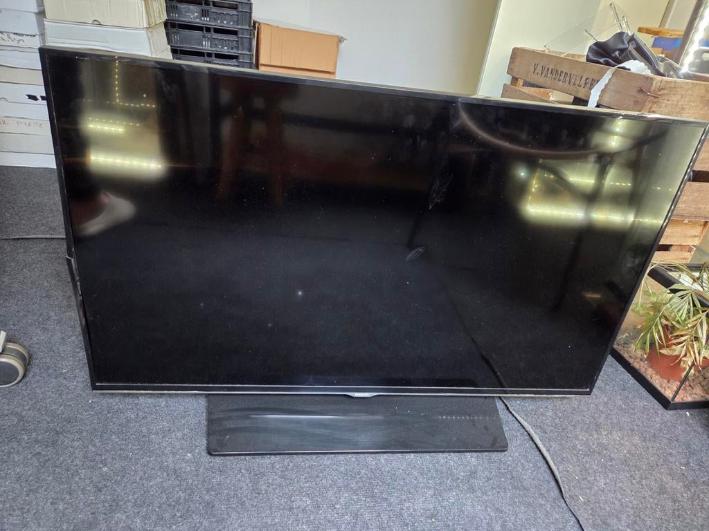 Samsung TV 43 inch - Schade maar werkt perfect, Audio, Tv en Foto, Televisies, Ophalen, Gebruikt, 100 cm of meer, Samsung