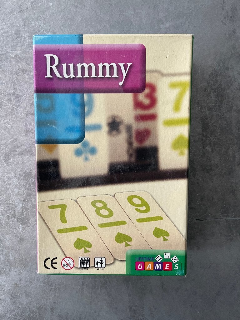 Reisspel Rummikub, Een of twee spelers, Ophalen of Verzenden, Zo goed als nieuw, Reisspel