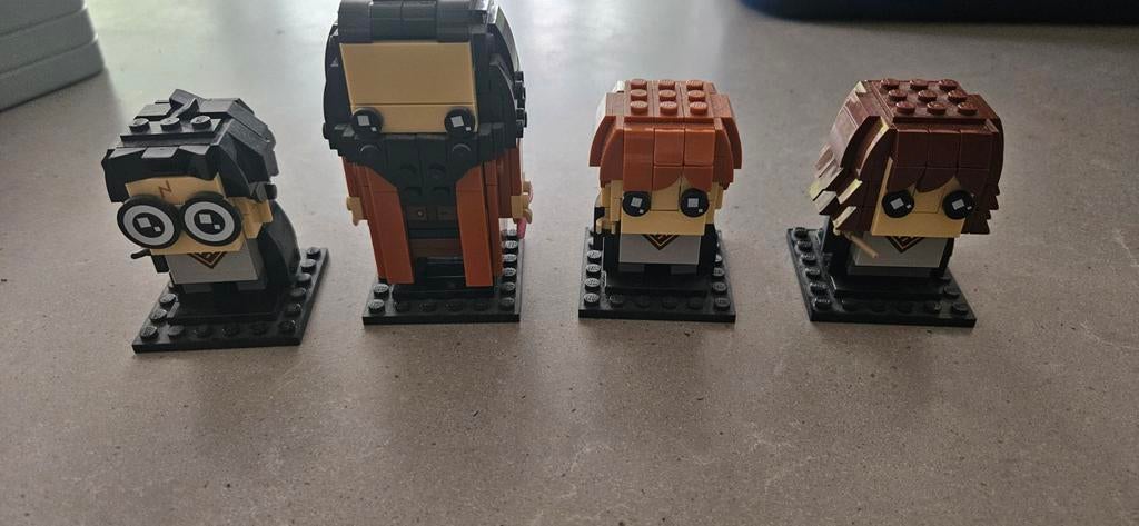 LEGO BrickHeadz Harry Potter, Ron, Hermelien & Hagrid, Ophalen of Verzenden, Zo goed als nieuw, Overige merken