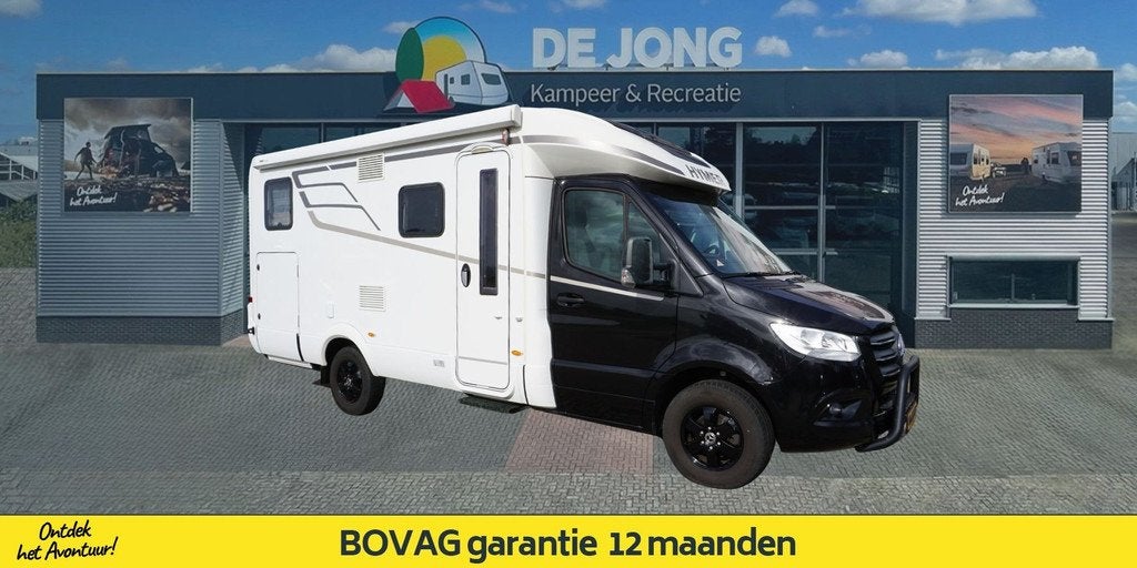 Hymer B MC T 580 Mercedes (bj 2022), Caravans en Kamperen, Campers, Bedrijf, tot en met 3, Half-integraal, Hymer, 6 tot 7 meter