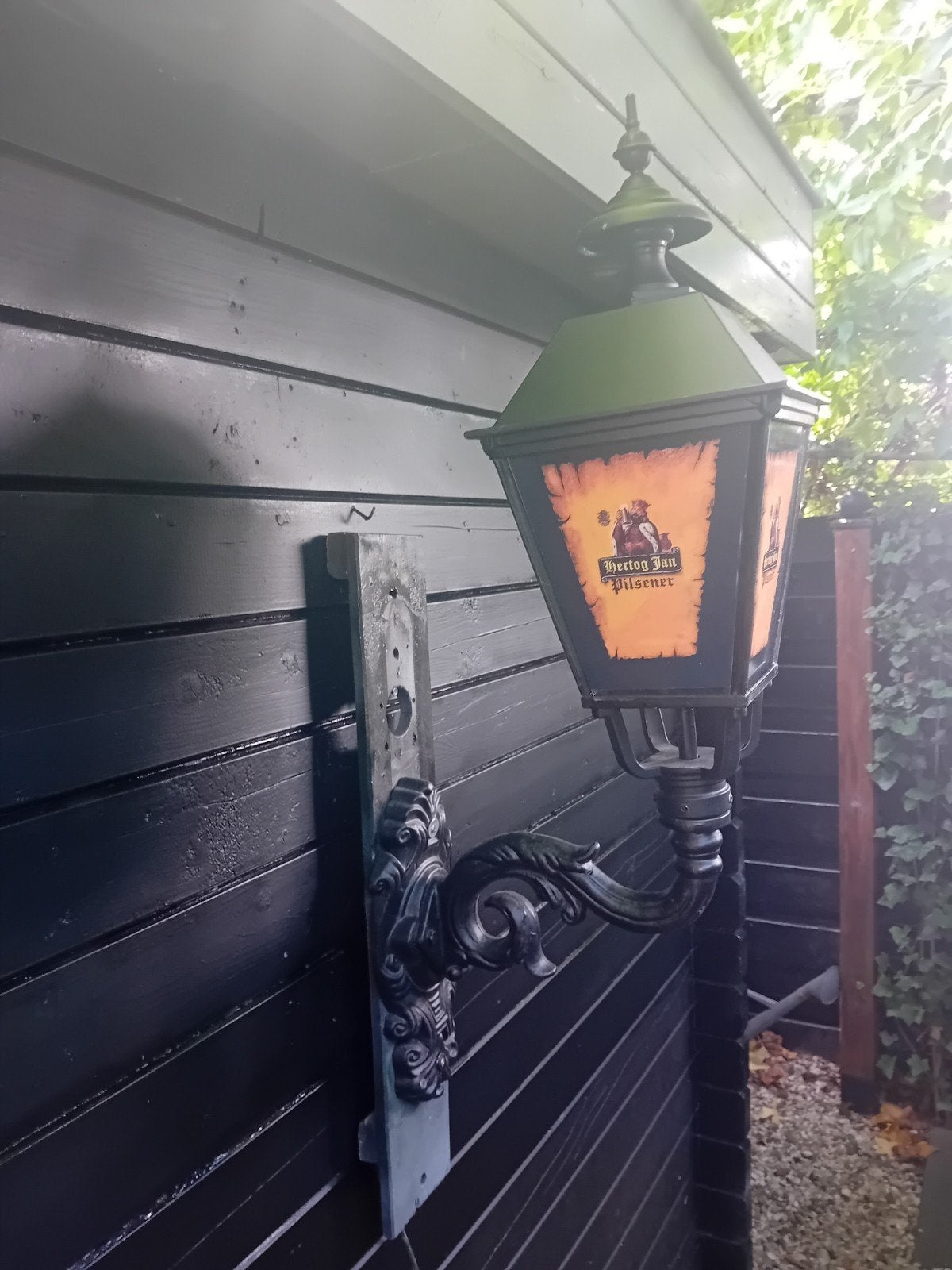 Mooie Hertog-Jan lantaarn, Ophalen, Zo goed als nieuw, Flesje(s), Hertog Jan