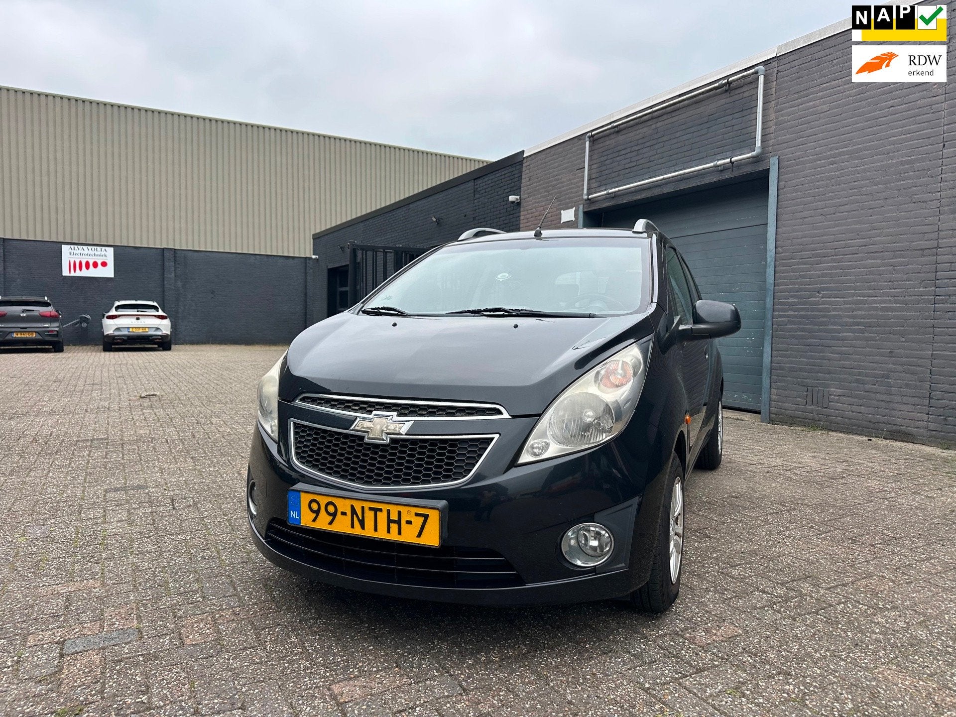 Chevrolet Spark 1.0 16V LS Bi-Fuel Airco Elek. Pakket LM-Wie, Auto's, Voorwielaandrijving, Euro 5, Stof, 4 cilinders