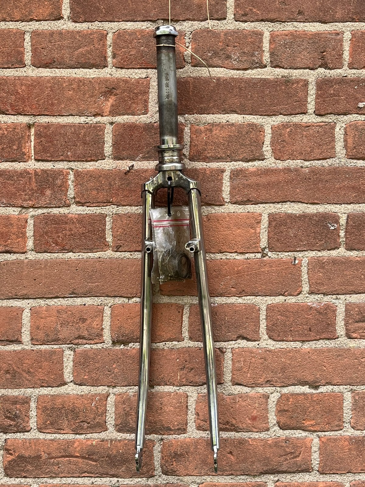 1inch staal fork!, Fietsen en Brommers, Racefiets, Staal, Ophalen of Verzenden, Zo goed als nieuw