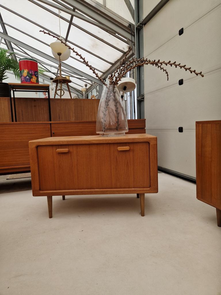 Vintage ladekast van Durlund Silkeborg, 100cm, Ophalen, 1 of 2 laden, ., 50 tot 100 cm