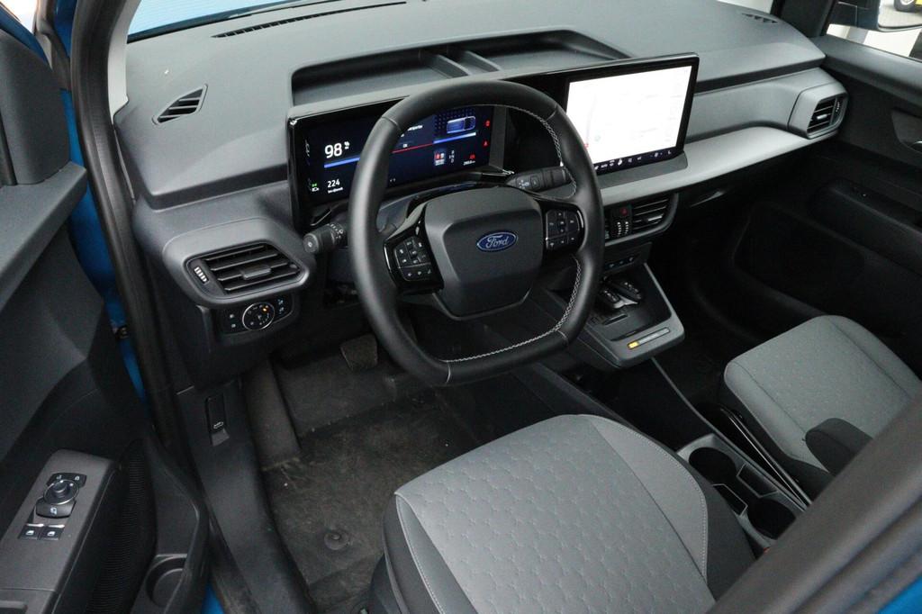 Ford E-Transit Cour. Limited 44 kWh l FULL OPTION l NAVI l C, Gebruikt, Automatische klimaatregeling, Blauw, 44 kWh