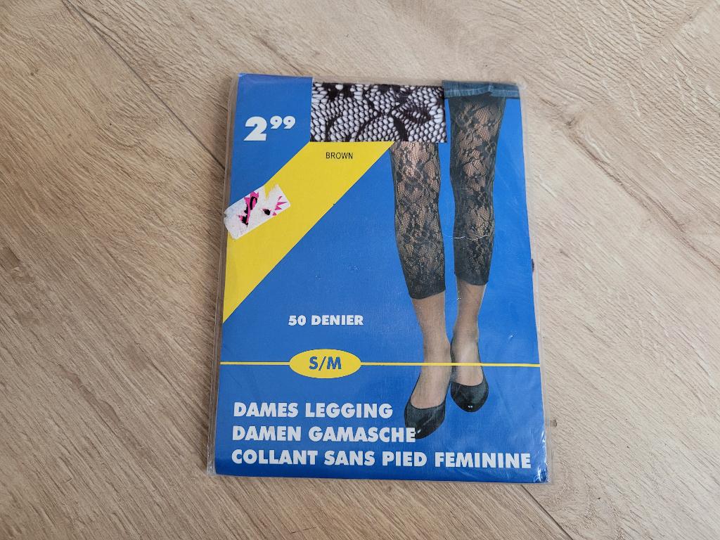 ZEEMAN bruine panty legging 50 den maat S/M *nieuw* ~ MM0804, Maat 36/38 (S), Bruin, Zeeman, Nieuw