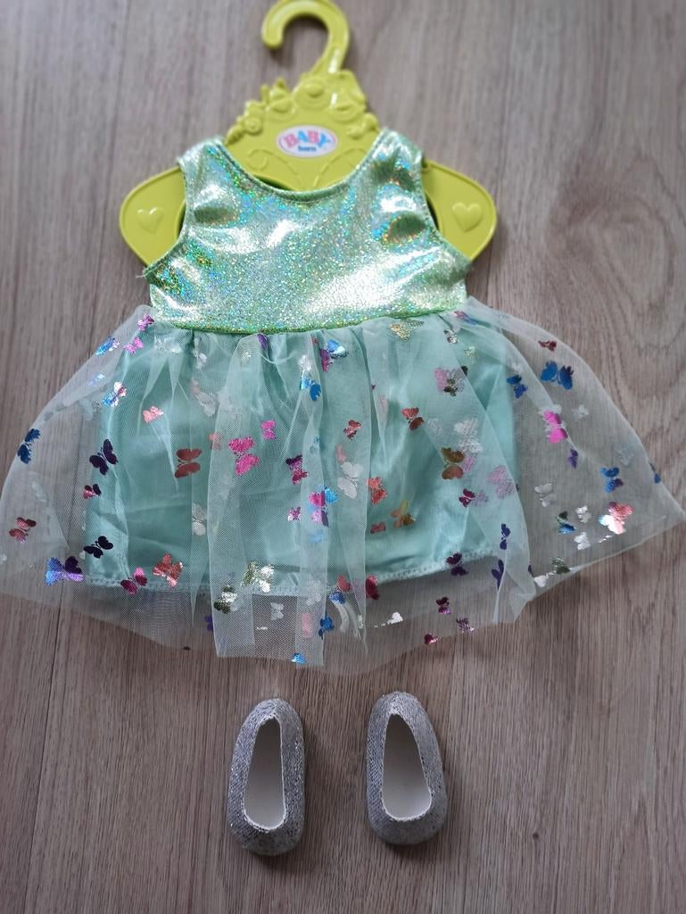 prachtige baby born poppen  kleding ook setjes met hanger 43, Ophalen of Verzenden, Zo goed als nieuw, Babypop