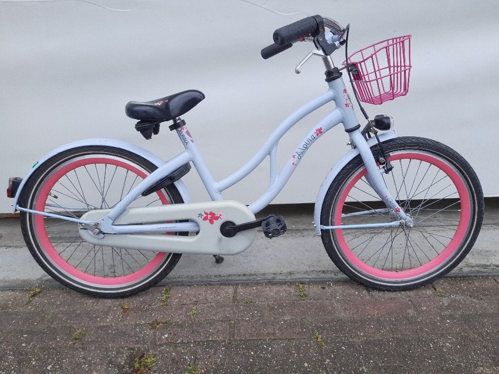 Diverse 20 inch meisjesfietsen: Alpina, Batavus, K3 , enz., Ophalen, Terugtraprem, Gebruikt, Alpina