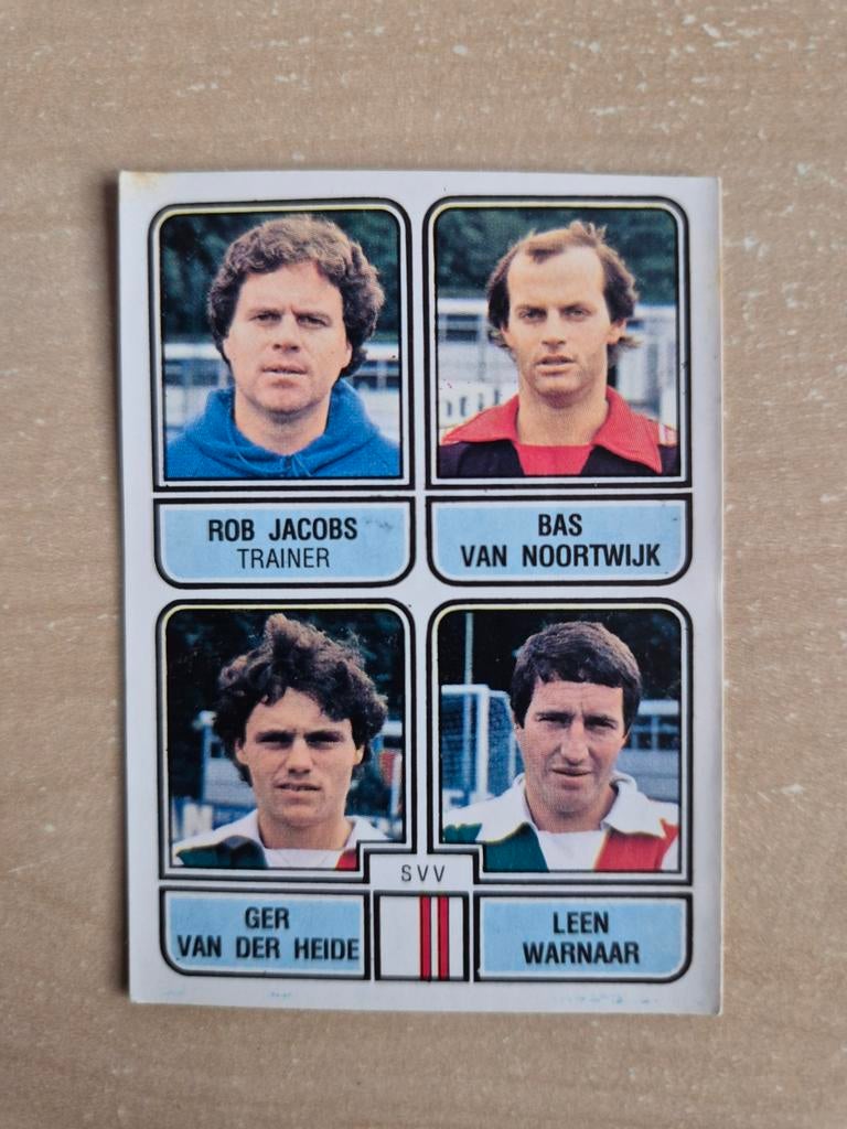 Panini Voetbal 82 Jacobs Van Noortwijk SVV, Verzamelen, Sportartikelen en Voetbal, Ophalen of Verzenden, Zo goed als nieuw, Ajax