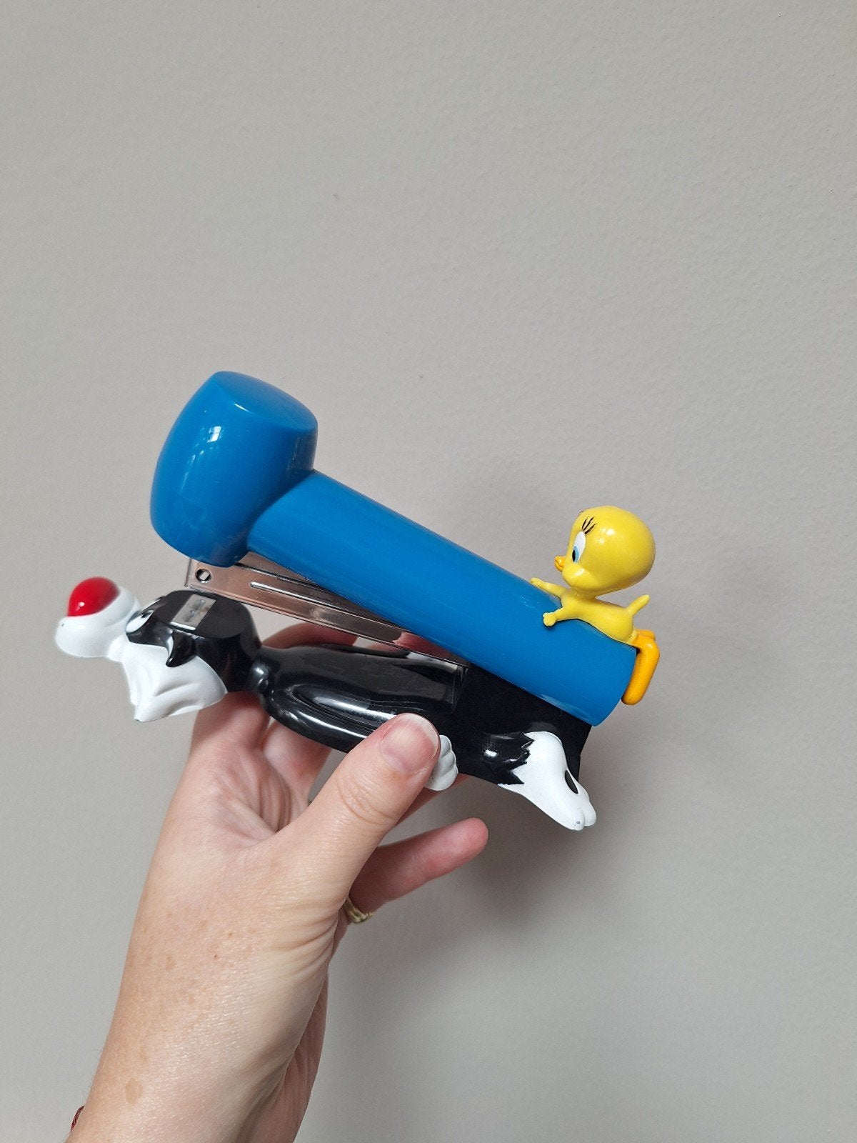 Nietmachine van Tweety en Sylvester vintage 1999, Ophalen of Verzenden, Gebruikt