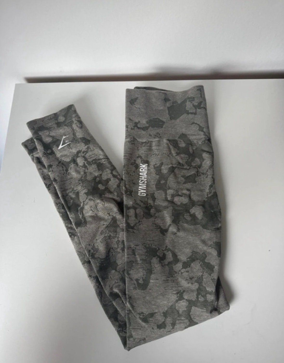 Gymshark Camo Seamless Legging - Maat S, Verzenden, Maat 36 (S), Grijs, Fitness of Aerobics