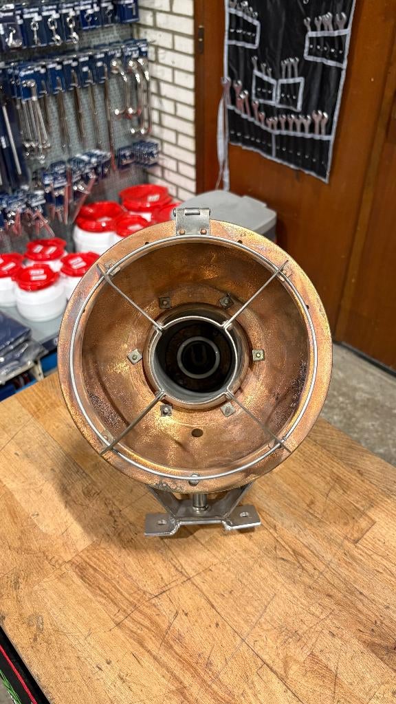 Schijnwerper vintage, Ophalen of Verzenden, Zo goed als nieuw, Industrieel, Minder dan 50 cm