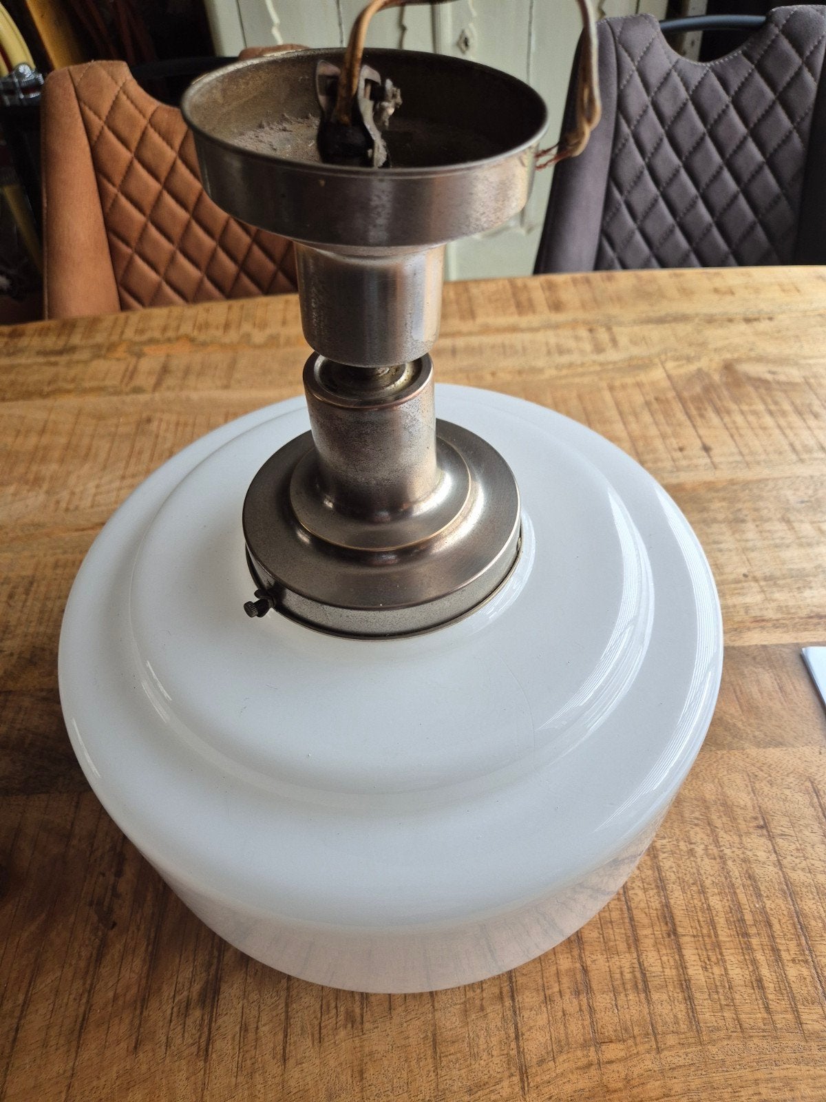 Art deco hanglamp, Ophalen, Zo goed als nieuw
