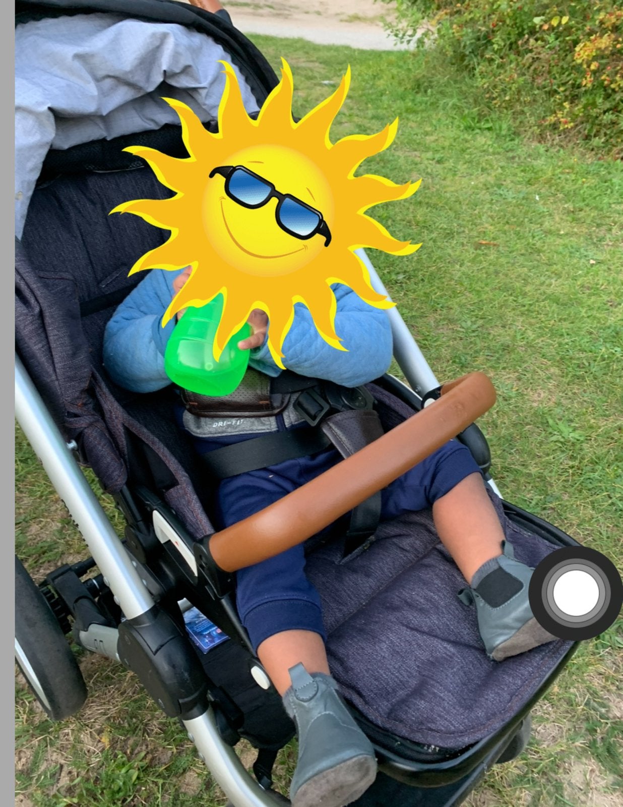 Kinderwagen mutsy denim look, Ophalen, Gebruikt, Mutsy