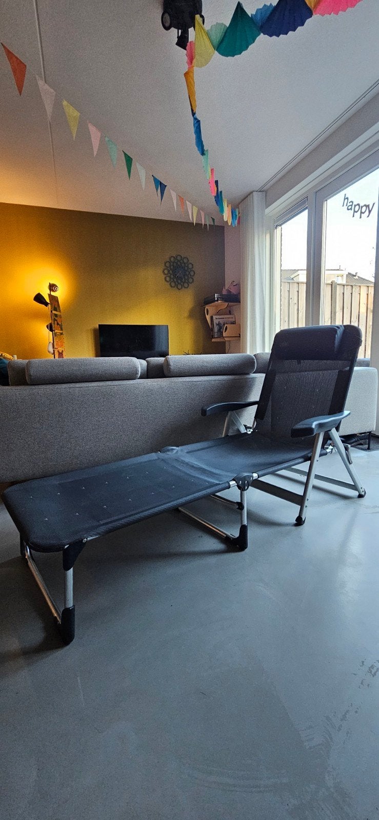 2 Crespo lichtgewicht ligstoelen - Zo goed als nieuw, Caravans en Kamperen, Ophalen of Verzenden, Zo goed als nieuw, Campingstoel