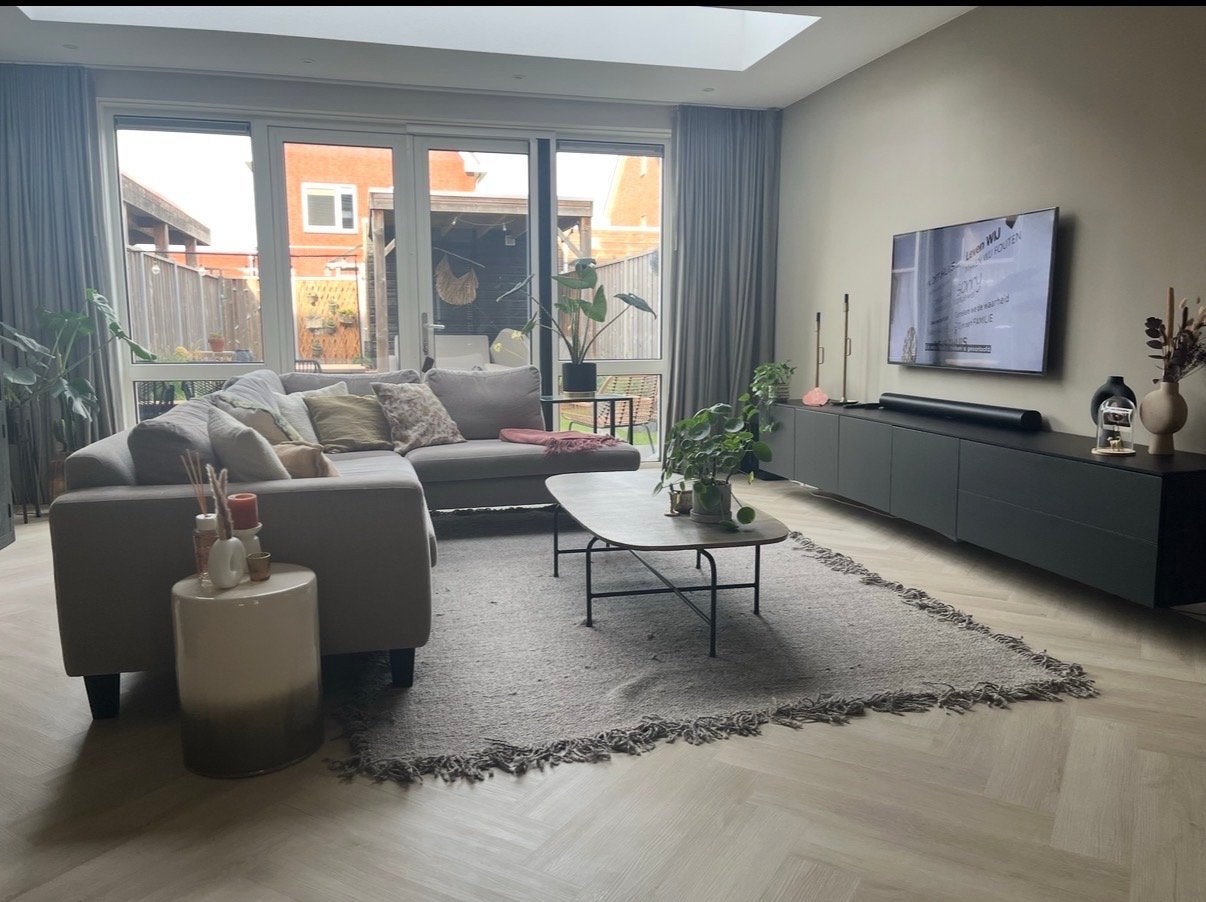 Vloerkleed By-Boo Woolie Grey  200x290, Huis en Inrichting, Ophalen, Zo goed als nieuw, 200 cm of meer, Grijs