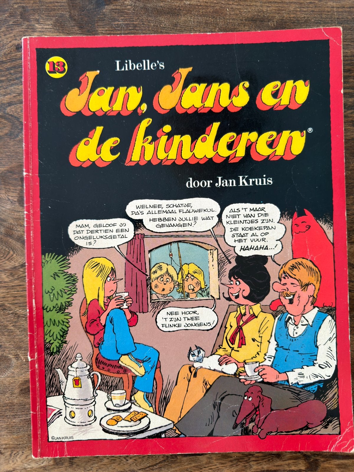 Jan, Jans en de Kinderen 13 – Eerste druk 1983 – Jan Kruis, Eén stripboek, Ophalen, Zo goed als nieuw