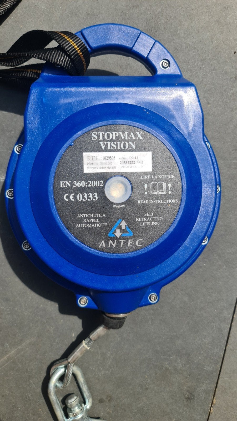 Valbeveiliging Antec Stopmax Vision valbeveiliging -, Ophalen of Verzenden, Zo goed als nieuw