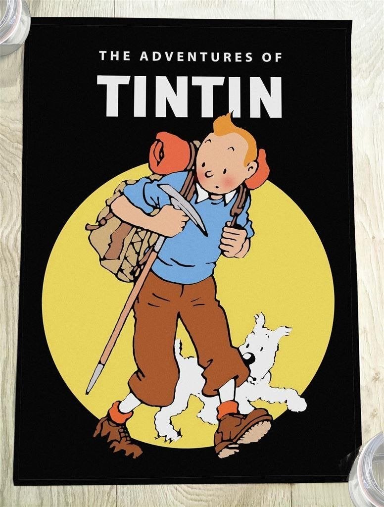 50x70 cm Poster The Adventures of Tintin | Kuifje
