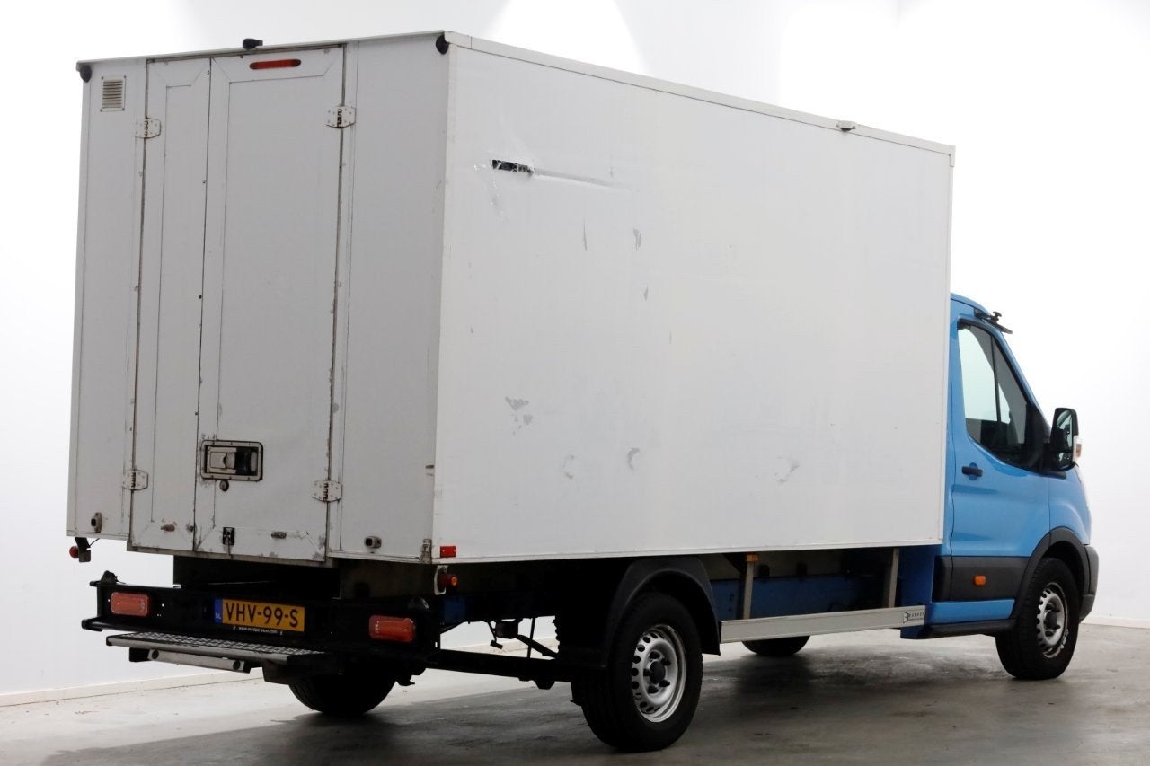 Ford Transit 350 2.0 TDCI 130pk E6 Bakwagen met achterdeuren, Voorwielaandrijving, Dealer onderhouden, 15 km/l, Euro 6