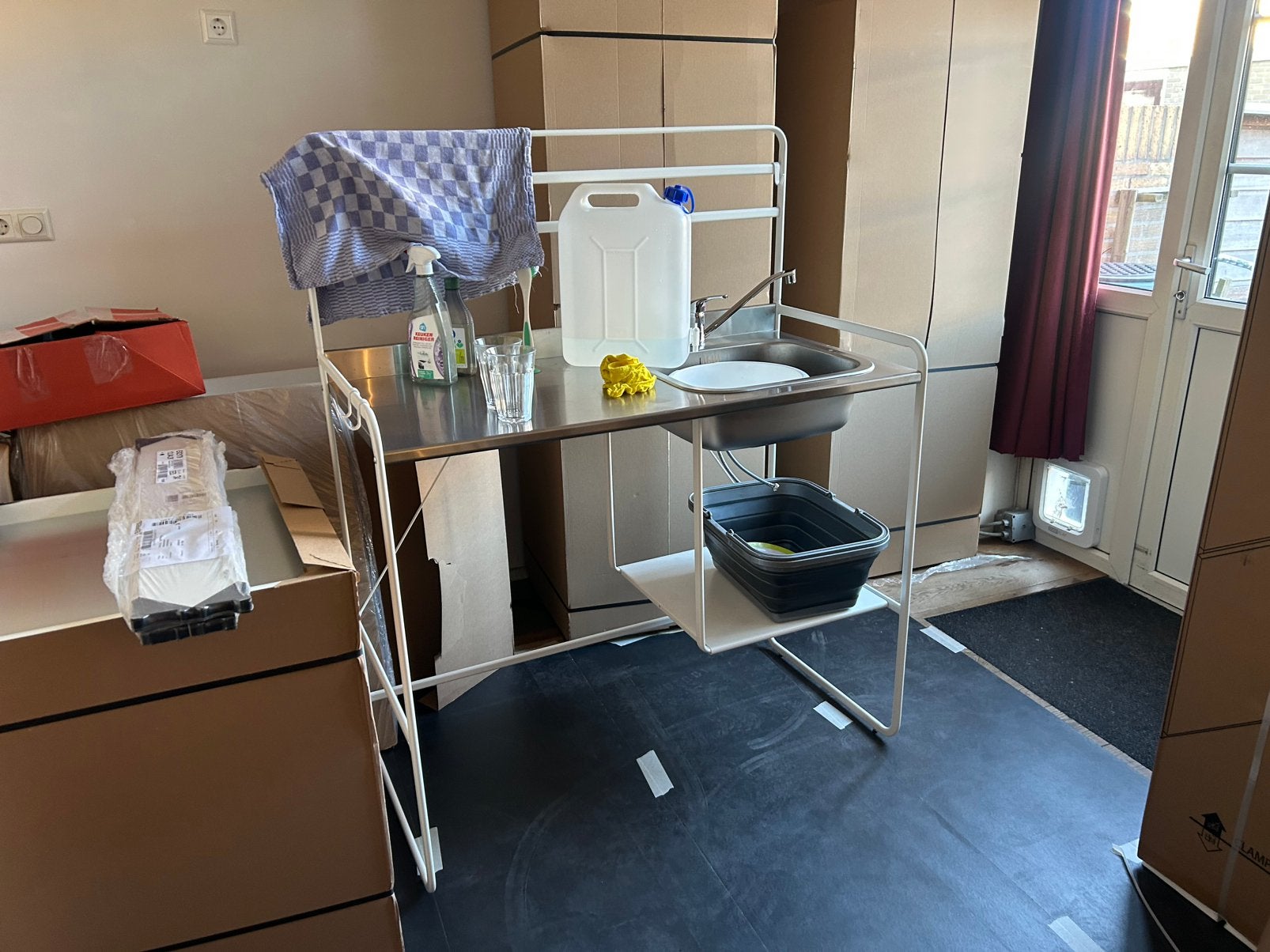 Ikea Sunnersta kitchenette verbouw keuken, Ophalen, Overige kleuren, 50 tot 100 cm, Zo goed als nieuw